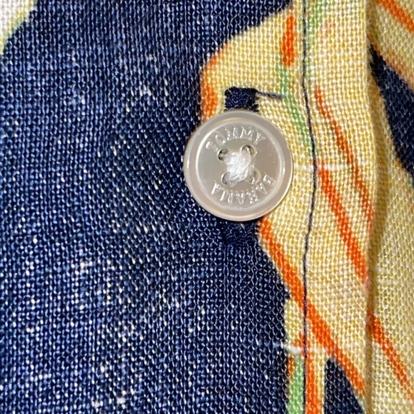 TOMMY BAHAMA | Floral Short Sleeve Hawaiian Shirt Women’s XXS - Picture 4 of 9